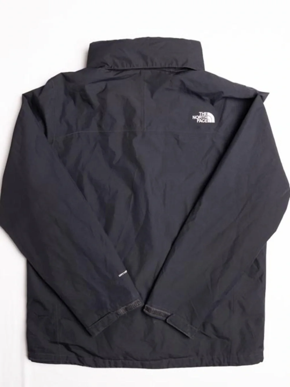 The North Face DryVent Rain Jacket Mens L Black Mesh Lined Resolve 2 Hooded Coat